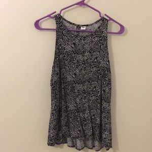 patterned tank top